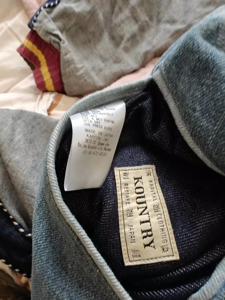 Kapital Kapital Embroidered Denim Jacket 21AW XL Size - dmc Size US XL / EU 56 / 4 - 2 Thumbnail