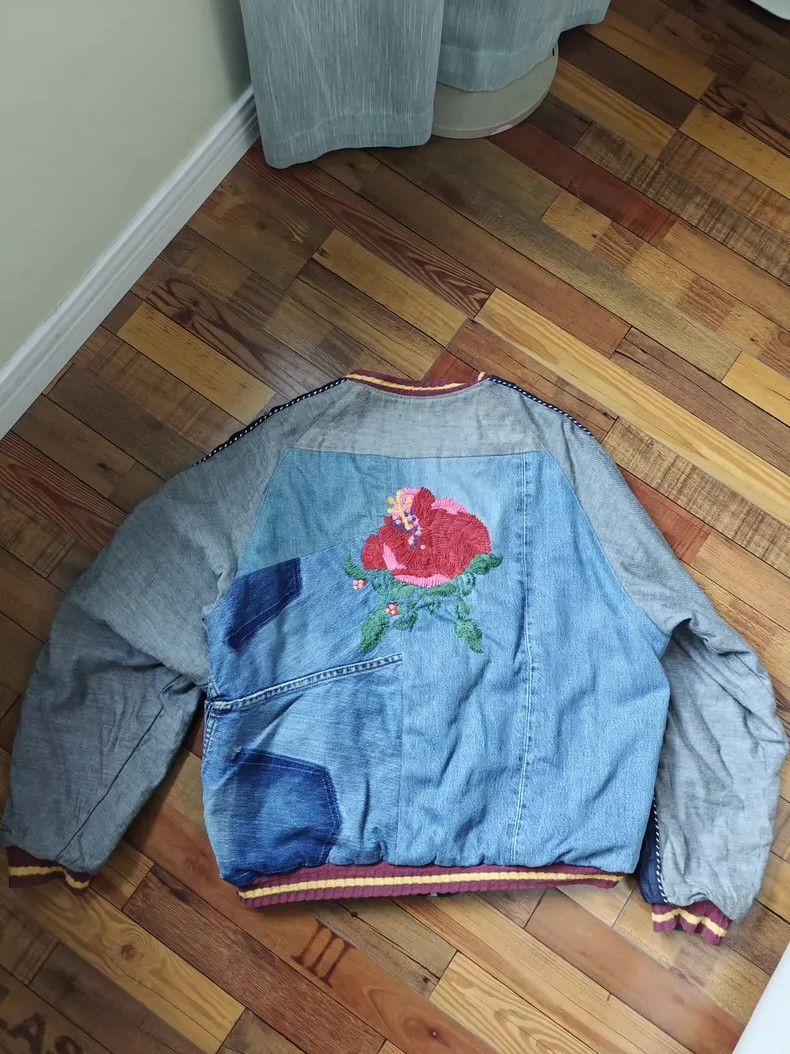 Kapital Kapital Embroidered Denim Jacket 21AW XL Size - dmc Size US XL / EU 56 / 4 - 4 Thumbnail
