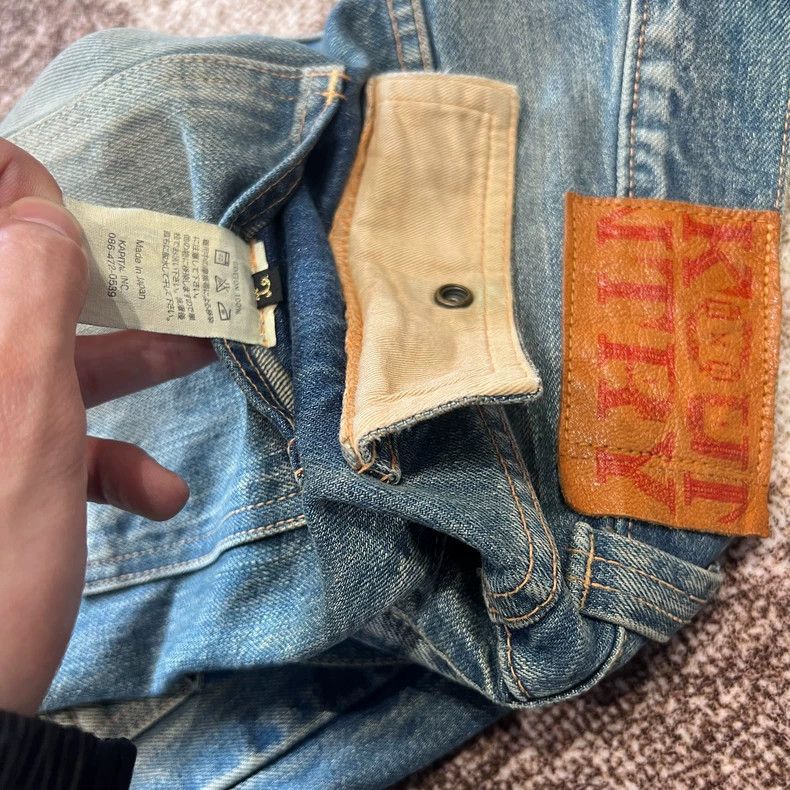 Kapital Kountry Kapital Kountry Distressed Denim Pants - dmc Size US 32 / EU 48 - 3 Thumbnail