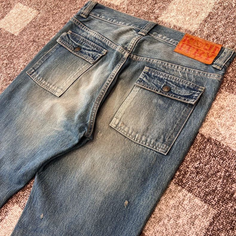 Kapital Kountry Kapital Kountry Distressed Denim Pants - dmc Size US 32 / EU 48 - 5 Thumbnail