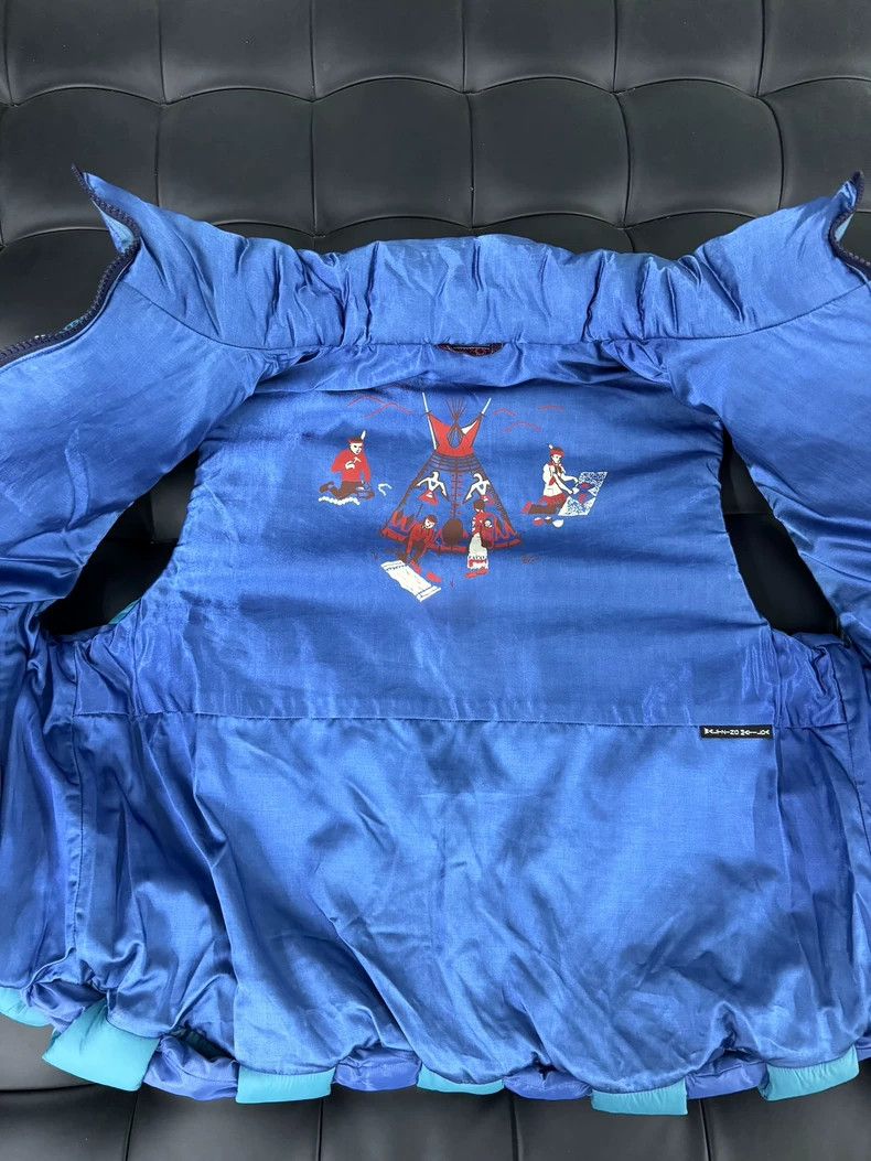 Kapital Classic Blue Vest with Unique Padded Design - dmc Size US M / EU 48-50 / 2 - 5 Thumbnail