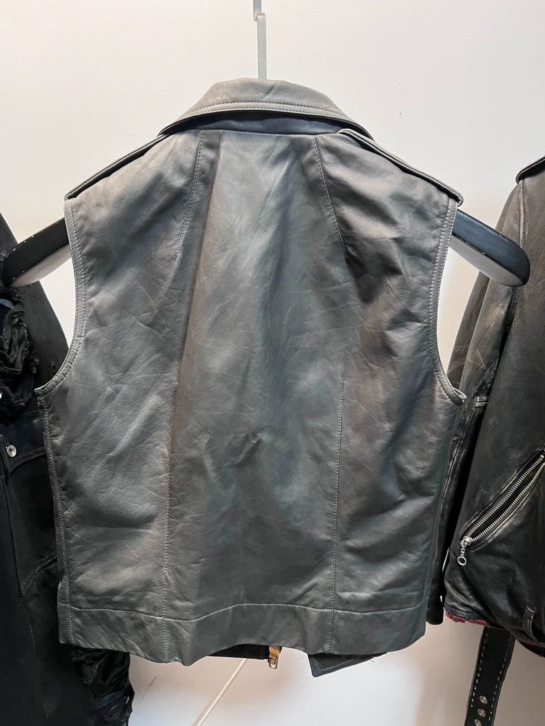 Rick Owens Rick Owens Sleeveless Leather Vest Jacket - dmc Size US M / EU 48-50 / 2 - 2 Thumbnail