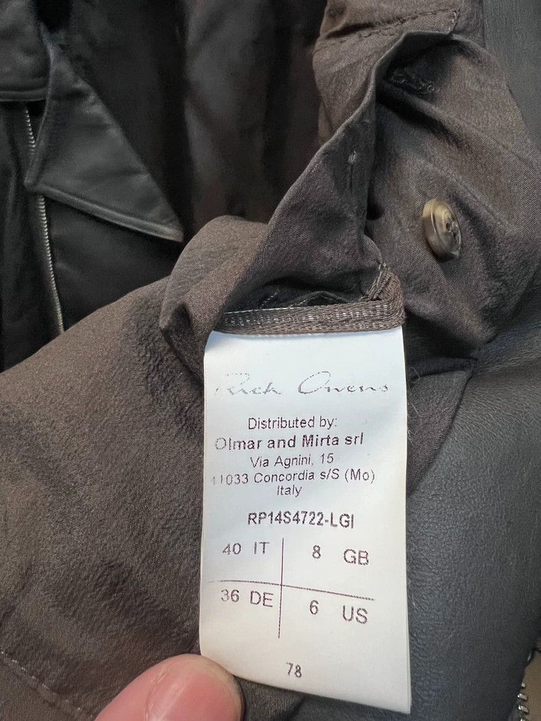 Rick Owens Rick Owens Sleeveless Leather Vest Jacket - dmc Size US M / EU 48-50 / 2 - 4 Thumbnail