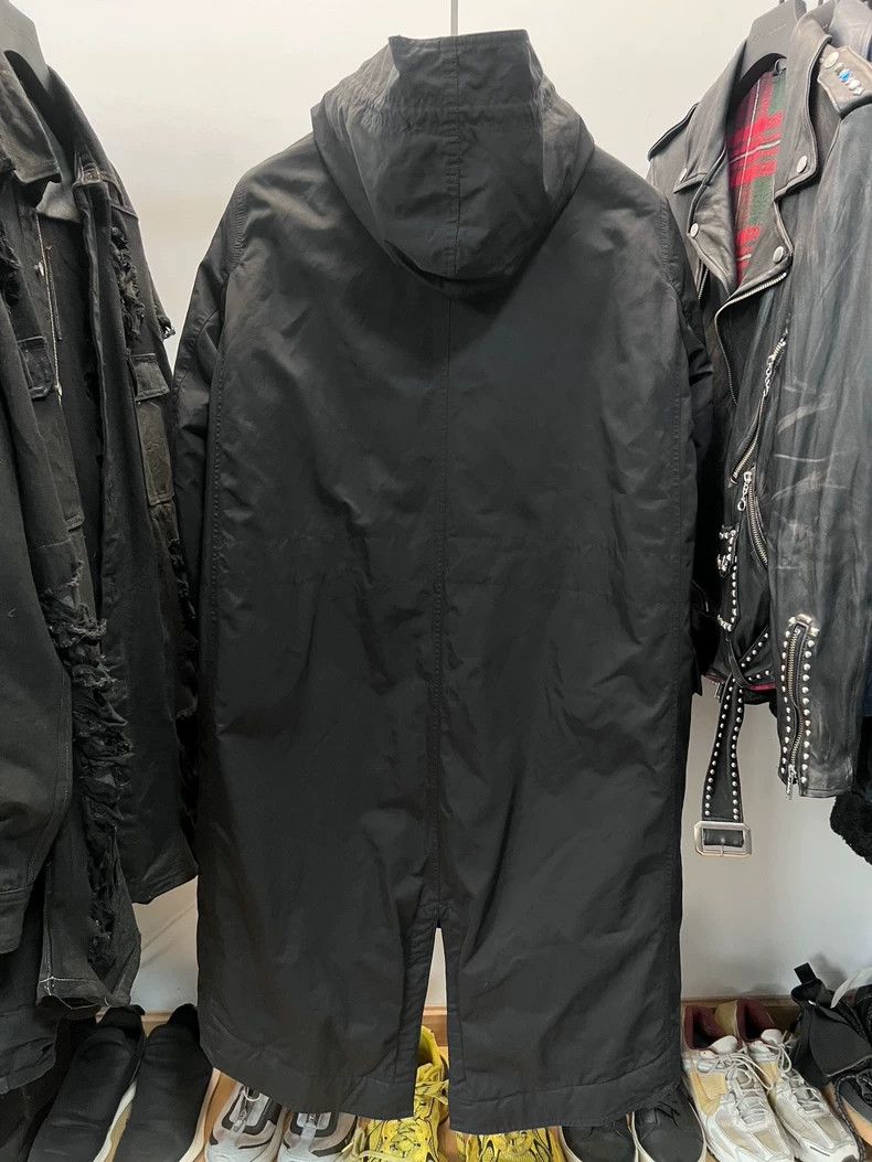 Rick Owens Rick Owens Long Tail Hooded Parka Coat - dmc Size US S / EU 44-46 / 1 - 2 Thumbnail