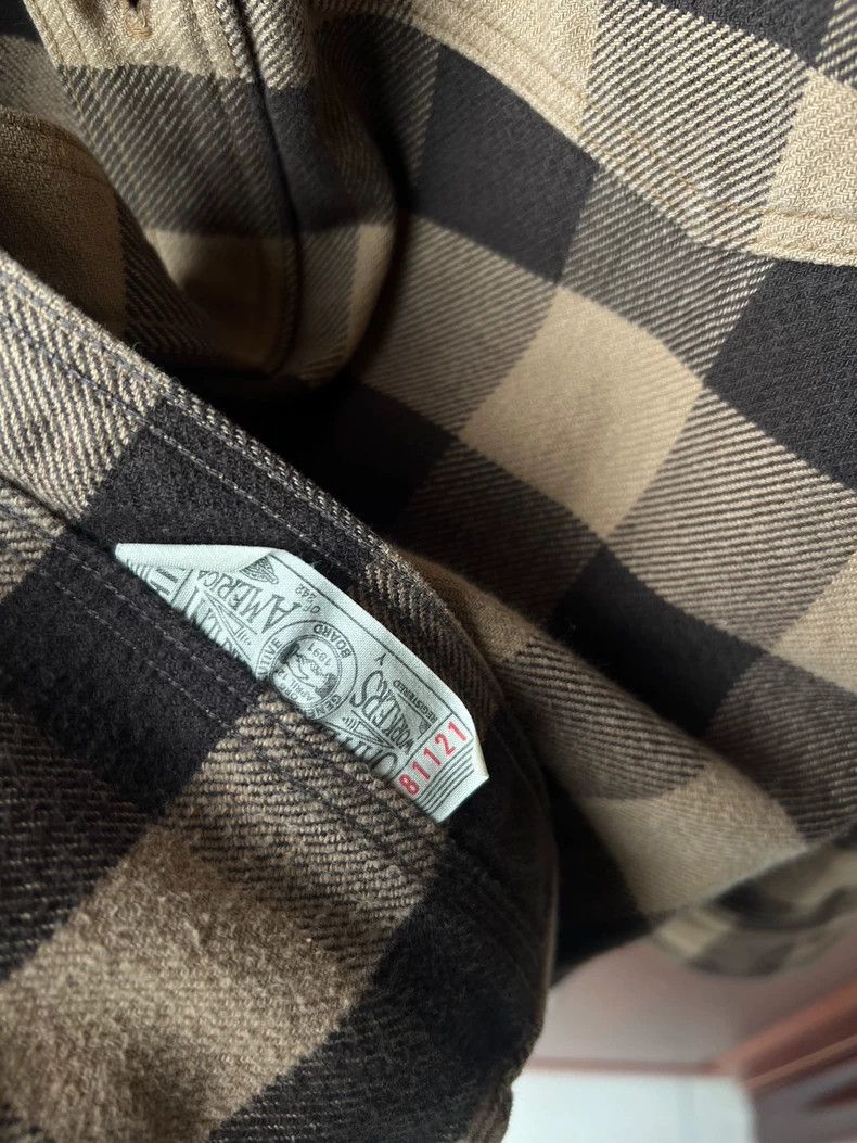 Freewheelers Vintage Flannel Checkered Shirt Size 15 - dmc Size US M / EU 48-50 / 2 - 6 Thumbnail