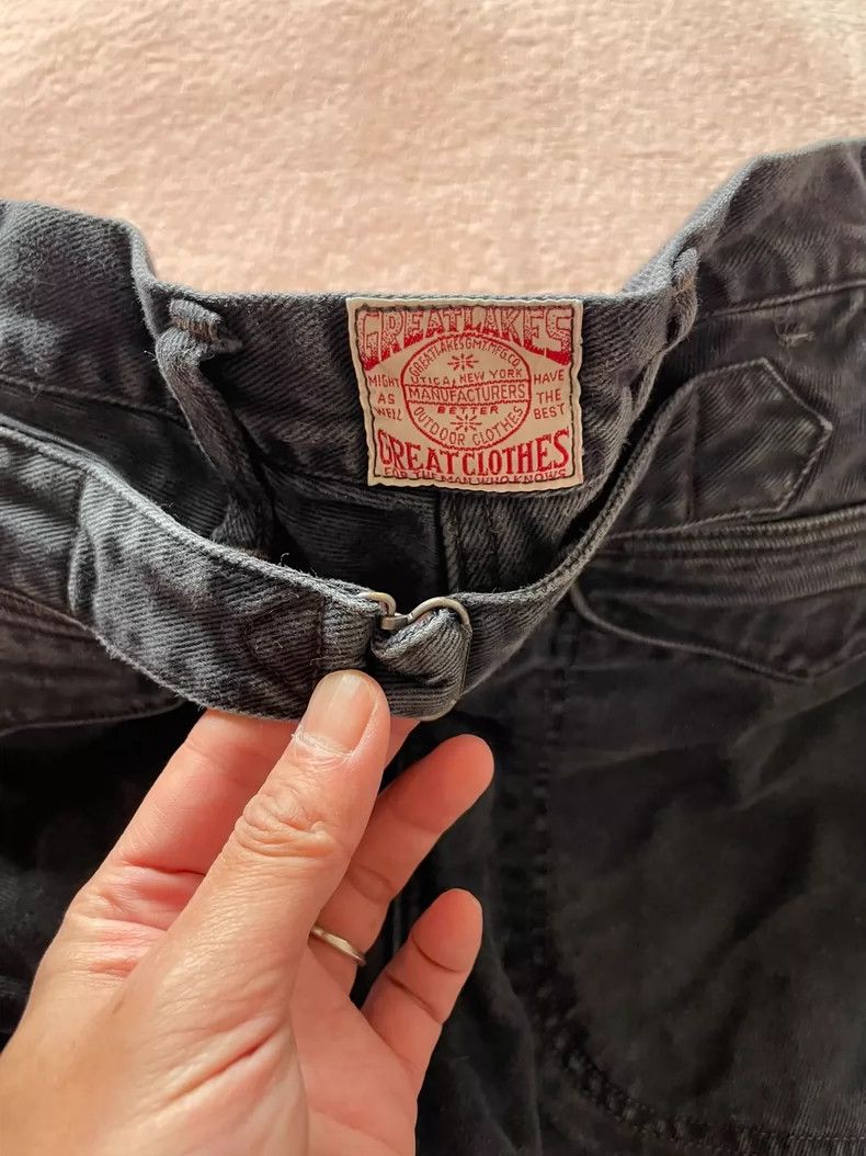 Freewheelers Freewheelers Black Tapered Pants Size 32 - dmc Size US 32 / EU 48 - 3 Thumbnail