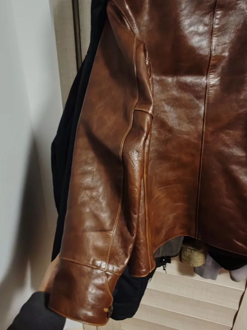 Freewheelers Freewheelers Leather Jacket in Brown Color - dmc Size US M / EU 48-50 / 2 - 9 Thumbnail