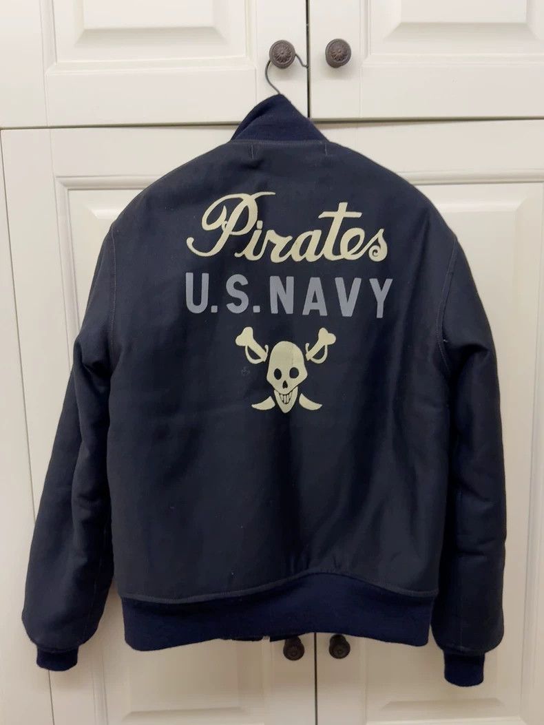 Freewheelers U.S. Navy Pirates Deck Jacket Size 38 - dmc Size US M / EU 48-50 / 2 - 4 Thumbnail