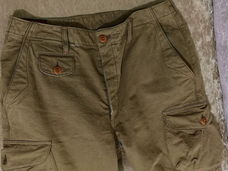 Freewheelers Khaki Freewheelers Lumber Pants for Sale - dmc Size US 34 / EU 50 - 2 Thumbnail