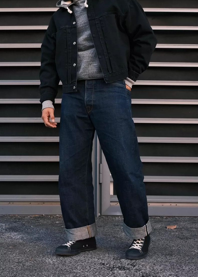 Freewheelers Grained Charcoal Gray Hooded Parka Sweater - dmc Size US M / EU 48-50 / 2 - 2 Thumbnail