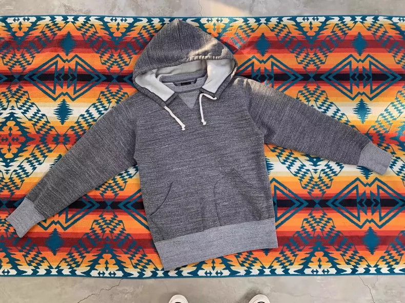 Freewheelers Grained Charcoal Gray Hooded Parka Sweater - dmc Size US M / EU 48-50 / 2 - 3 Thumbnail