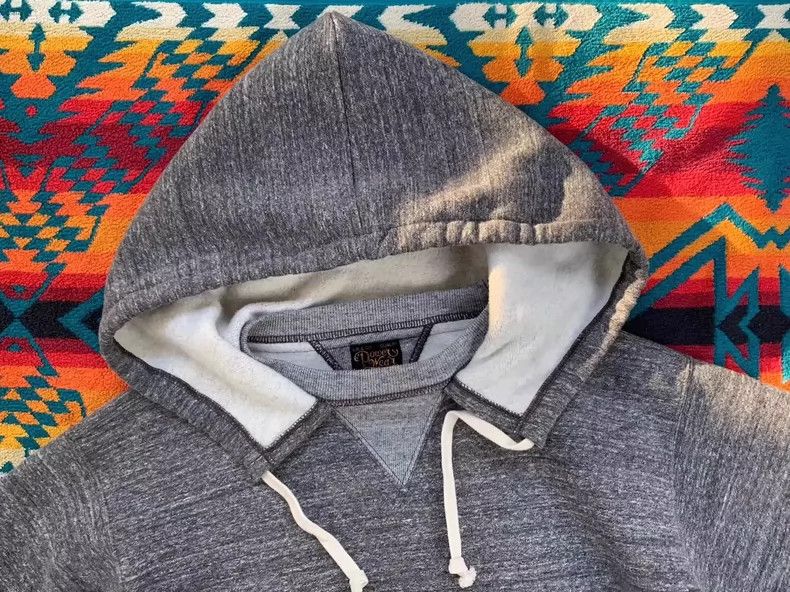 Freewheelers Grained Charcoal Gray Hooded Parka Sweater - dmc Size US M / EU 48-50 / 2 - 4 Thumbnail