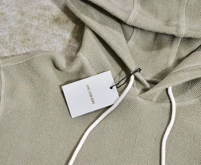 Aime Leon Dore Aime Leon Dore Hooded Sweatshirt in Beige - dmc Size US S / EU 44-46 / 1 - 4 Thumbnail