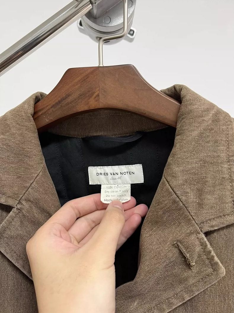 Dries Van Noten Dries Van Noten Washable Jacket with Knit Detail - dmc Size US L / EU 52-54 / 3 - 5 Thumbnail