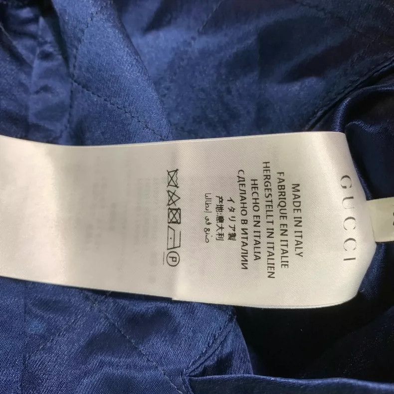 Gucci Gucci Red Blue Reversible Silk Jacket - dmc Size US M / EU 48-50 / 2 - 6 Thumbnail