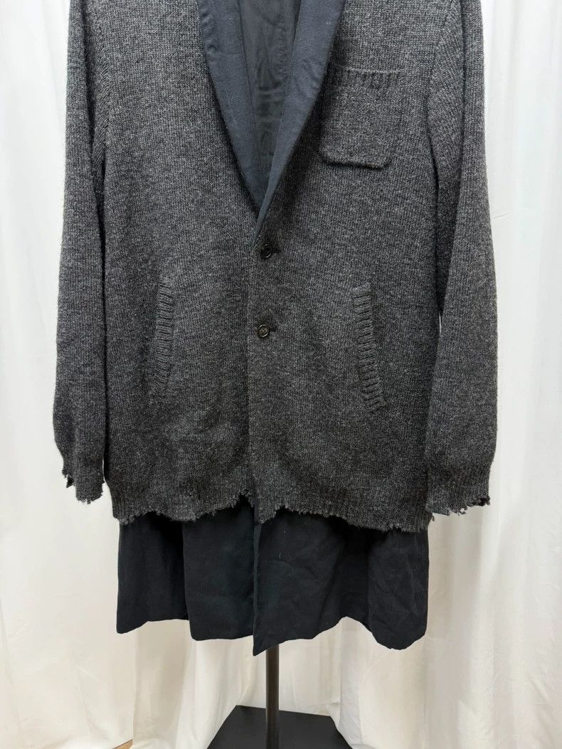 Undercover Layered Deconstructed Suit Coat Size 3 Size US L / EU 52-54 / 3 - 3 Thumbnail