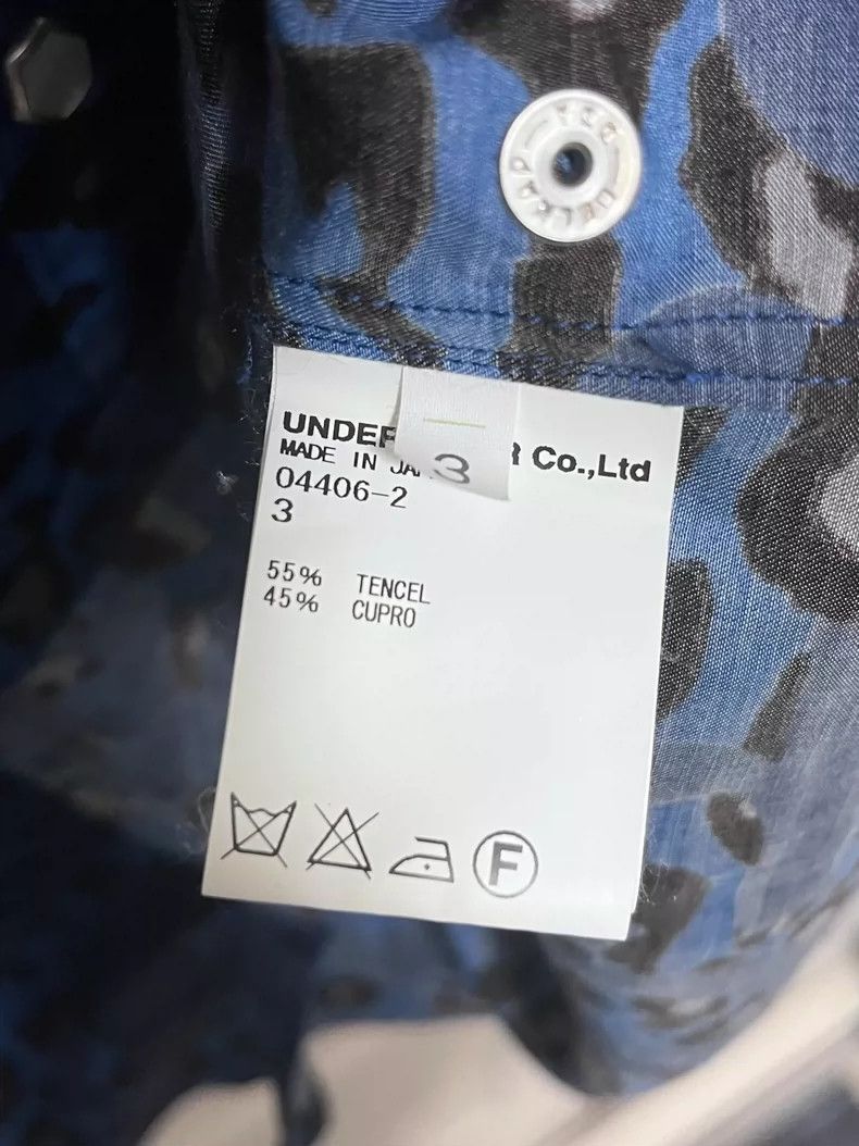 Undercover Blue Leopard Print Short Sleeve Shirt Size US M / EU 48-50 / 2 - 6 Thumbnail