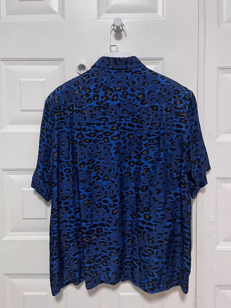 Undercover Blue Leopard Print Short Sleeve Shirt Size US M / EU 48-50 / 2 - 2 Thumbnail