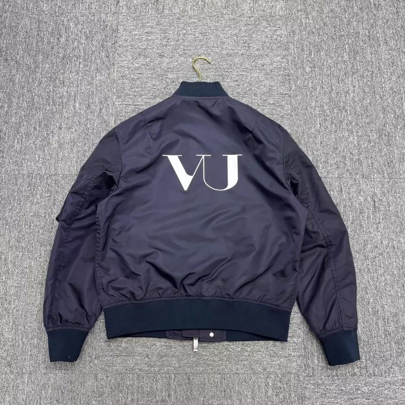 Valentino Valentino X Undercover Navy Bomber Jacket Size US L / EU 52-54 / 3 - 2 Thumbnail