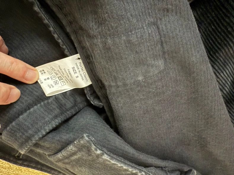 Porter Classic Corduroy Vest for Men