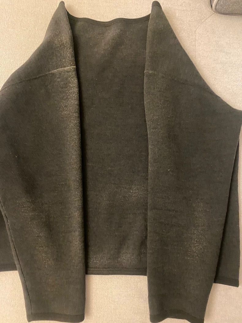 Porter Classic Vintage Wool Cotton Blend Black Sweatshirt Size US M / EU 48-50 / 2 - 5 Thumbnail