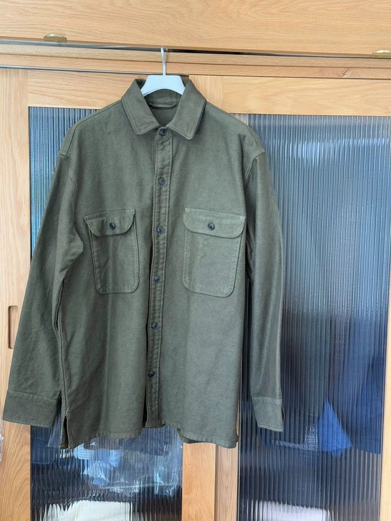 Porter Classic New Porter Classic Moleskin Long Sleeve Shirt Size US M / EU 48-50 / 2 - 4 Thumbnail