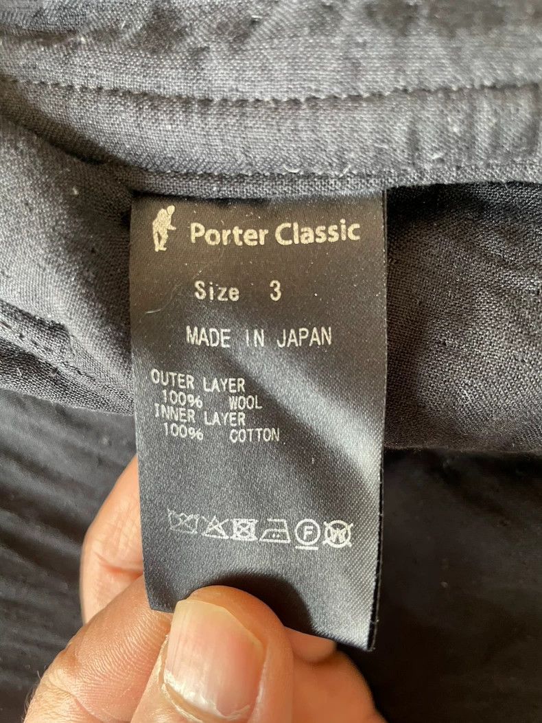 Porter Classic Wool Shirt Jacket with Button Details Size US M / EU 48-50 / 2 - 3 Thumbnail