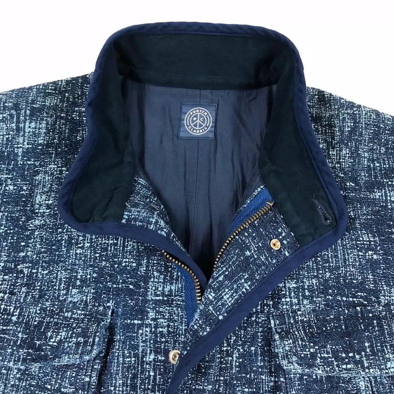 Porter Classic Porter Classic Peeled Military Coat in Blue Size US L / EU 52-54 / 3 - 3 Thumbnail