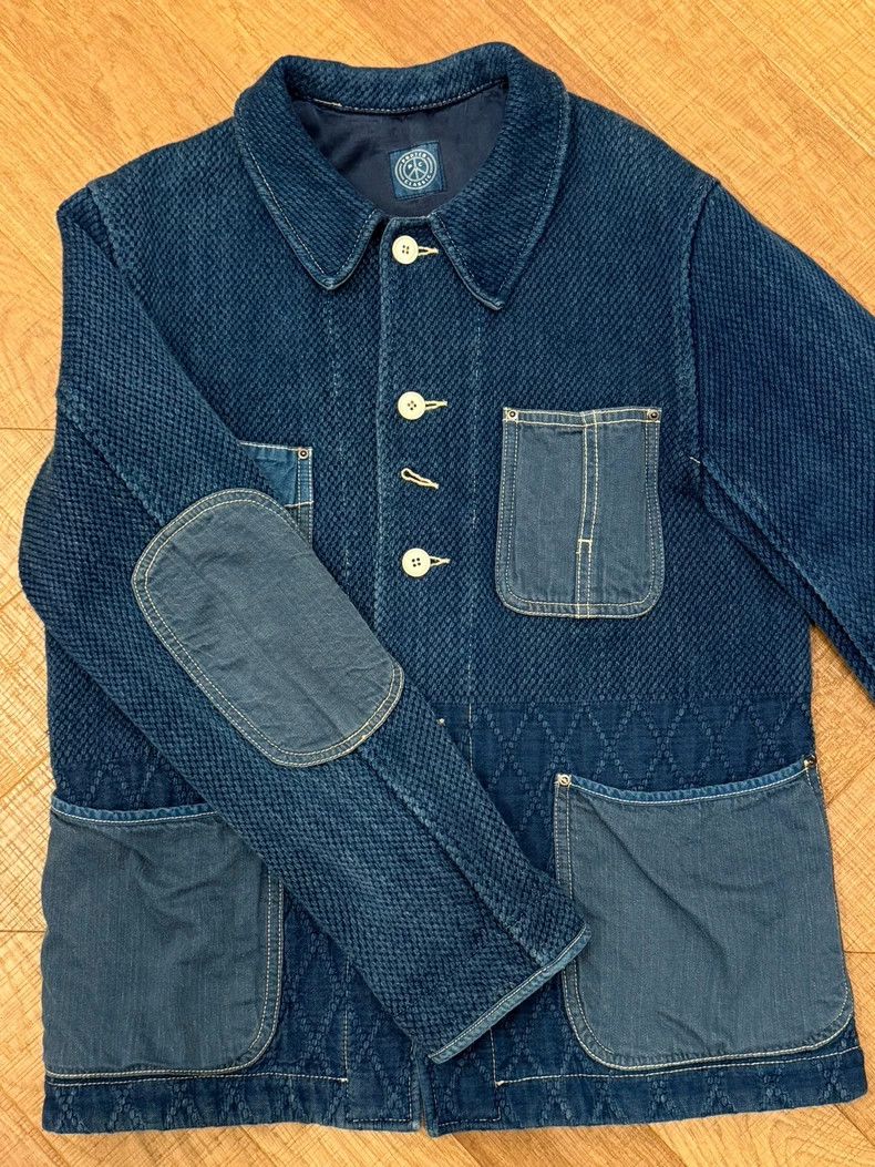 Porter Classic Porter Classic Kendo French Jacket Blue Size US L / EU 52-54 / 3 - 2 Thumbnail