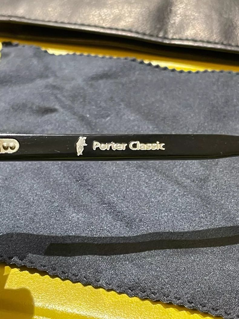 Porter Classic Porter Classic Black Leopard Print Glasses Size ONE SIZE - 3 Thumbnail