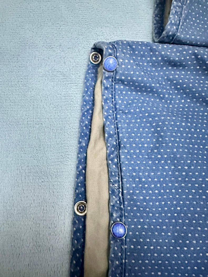 Porter Classic Sashiko Motif Premium Hoodie Pullover Jacket Size US S / EU 44-46 / 1 - 7 Thumbnail