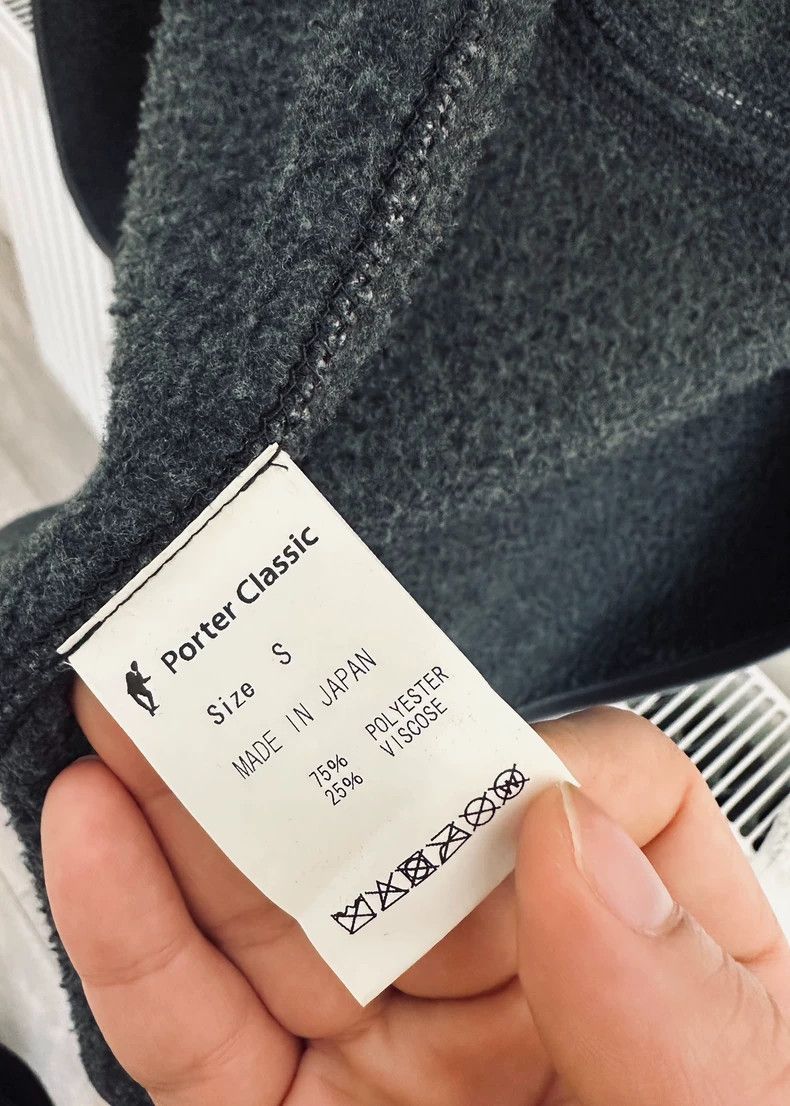 Porter Classic Porter Classic Fleece Coat in Dark Gray Size US S / EU 44-46 / 1 - 5 Thumbnail