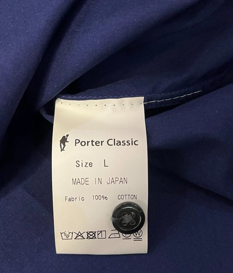 Porter Classic Porter Classic Indigo Polka Dot Shirt Size US L / EU 52-54 / 3 - 4 Thumbnail