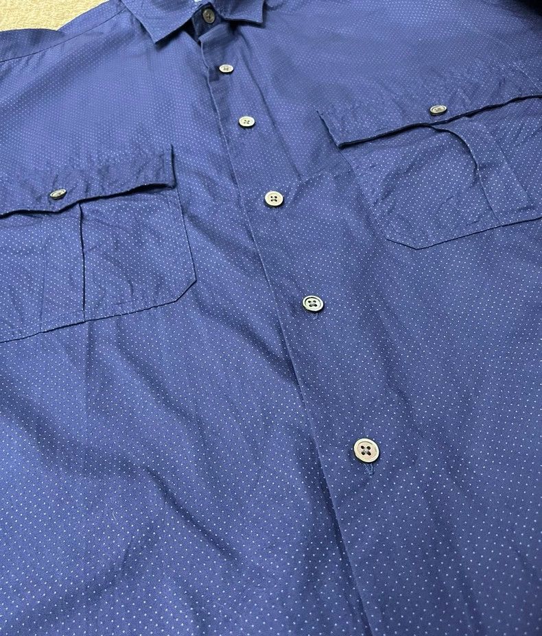 Porter Classic Porter Classic Indigo Polka Dot Shirt Size US L / EU 52-54 / 3 - 3 Thumbnail