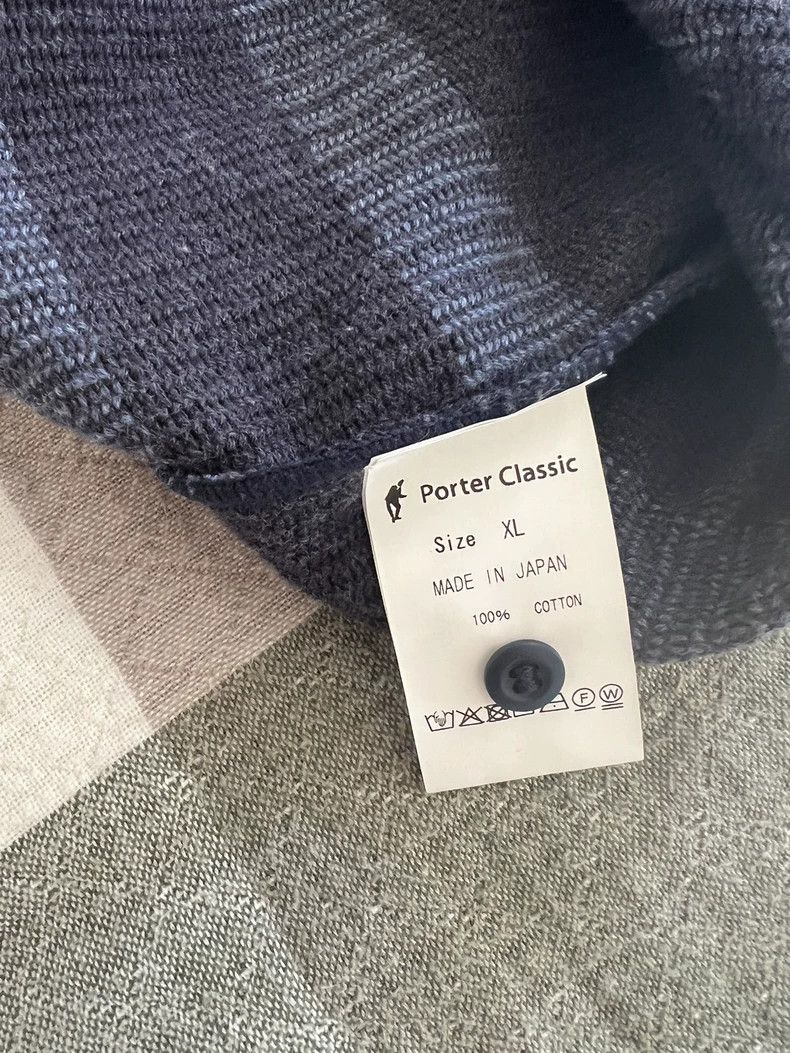 Porter Classic Porter Classic Stripe Long Sleeve Knit Tee Size US XL / EU 56 / 4 - 5 Thumbnail
