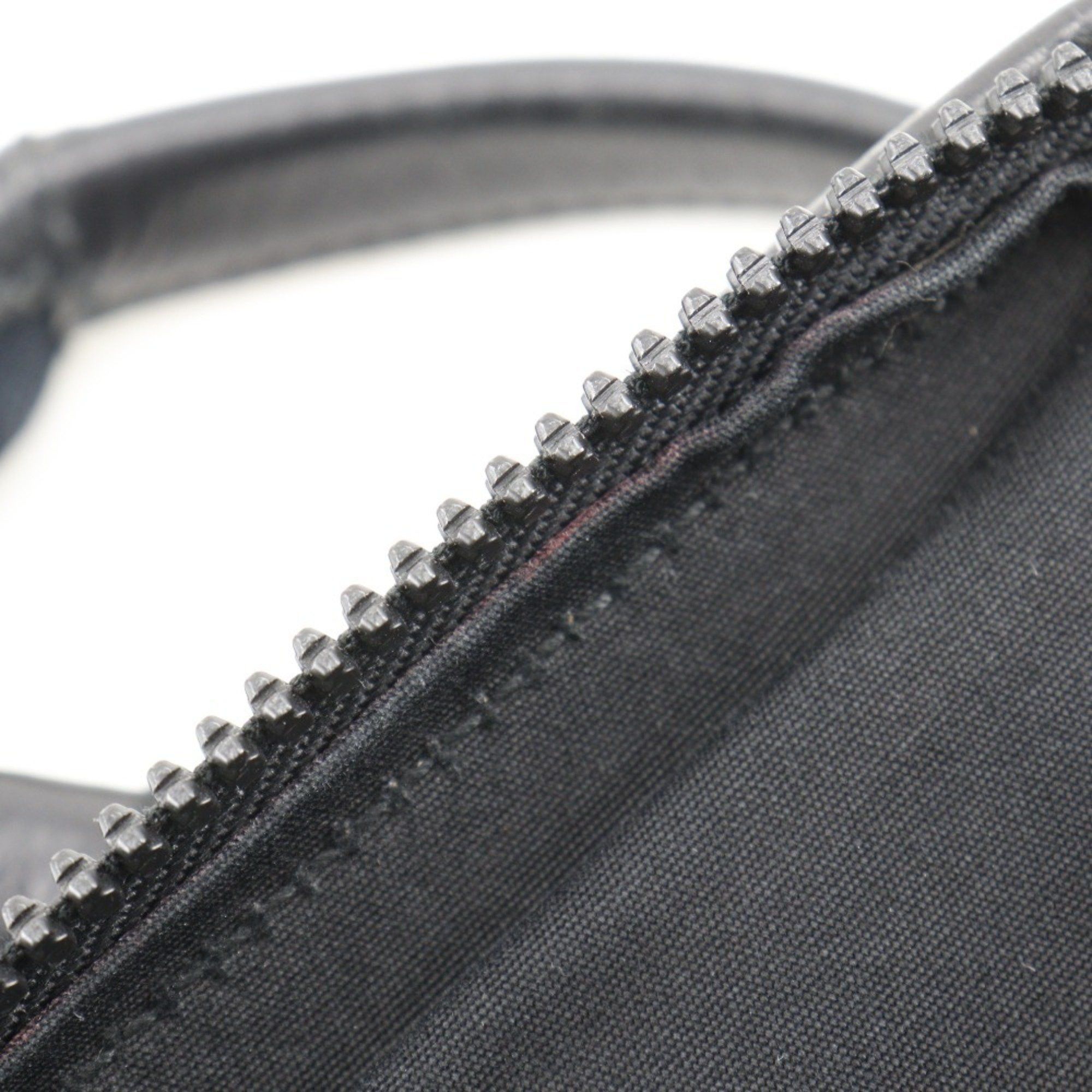 Bottega Veneta Bottega Veneta Tote Bag Canvas x Leather Gray/Black A5 Double Women's Size ONE SIZE - 12 Thumbnail
