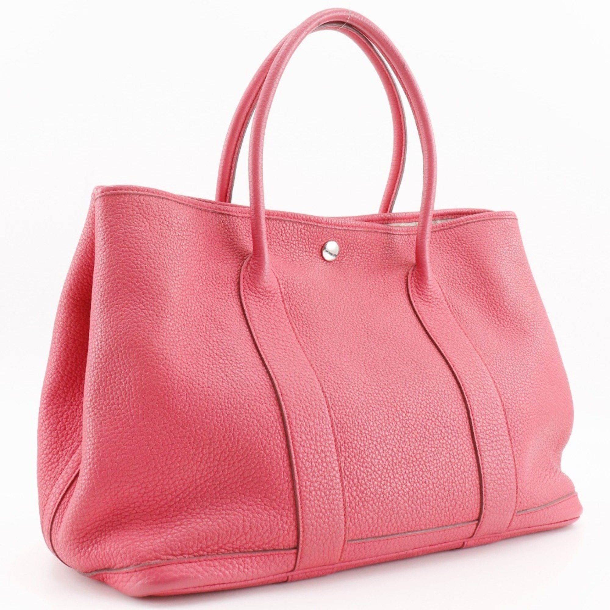 Hermes Hermes Garden PM Tote Bag Negonda 2015 Pink T Snap Button Party Women's Size ONE SIZE - 3 Thumbnail