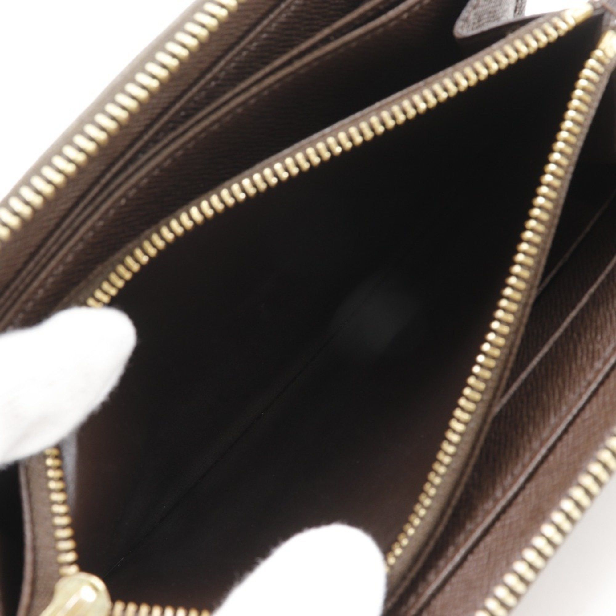 Louis Vuitton Louis Vuitton Zippy Wallet Long N60015 Damier Canvas 2012 Brown CA0122 wallet Unisex H131425603 Size ONE SIZE - 7 Thumbnail