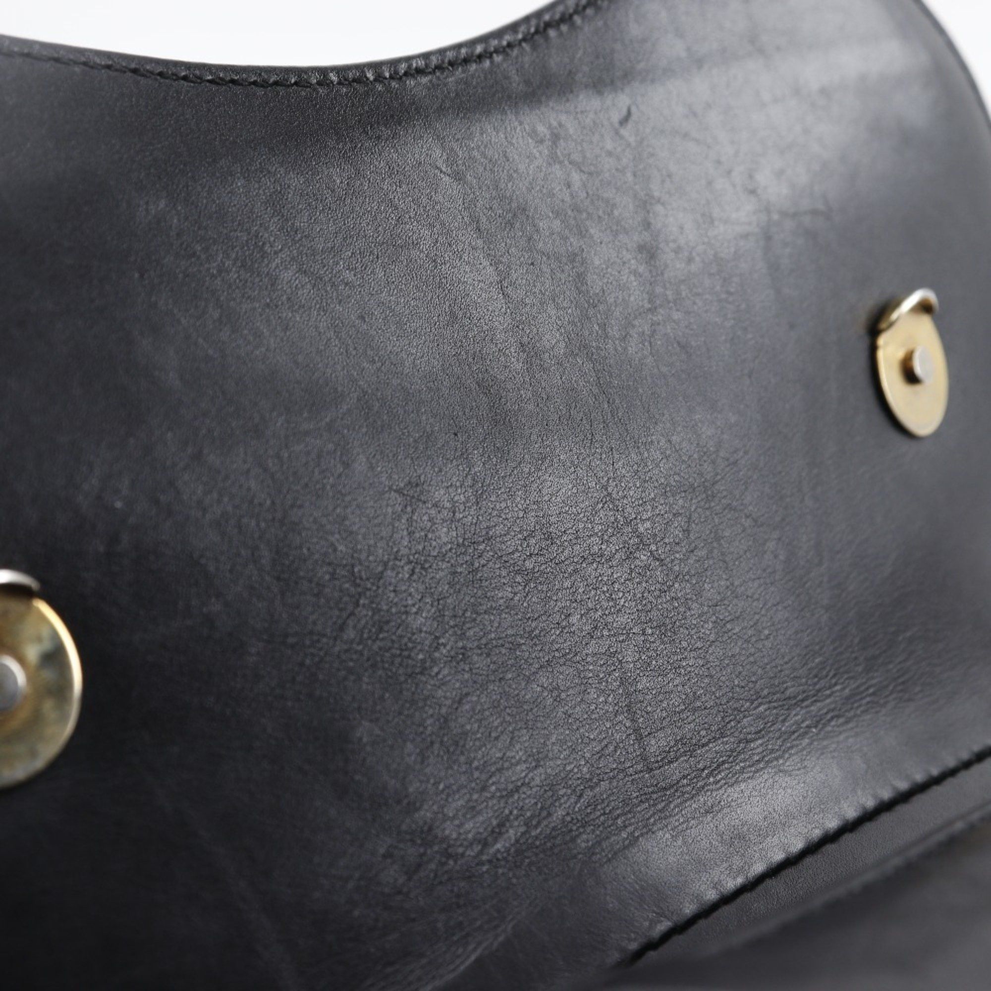 Gucci GUCCI Old Gucci Backpack/Daypack Calfskin Black 2way A5 Type Women's Size ONE SIZE - 10 Thumbnail