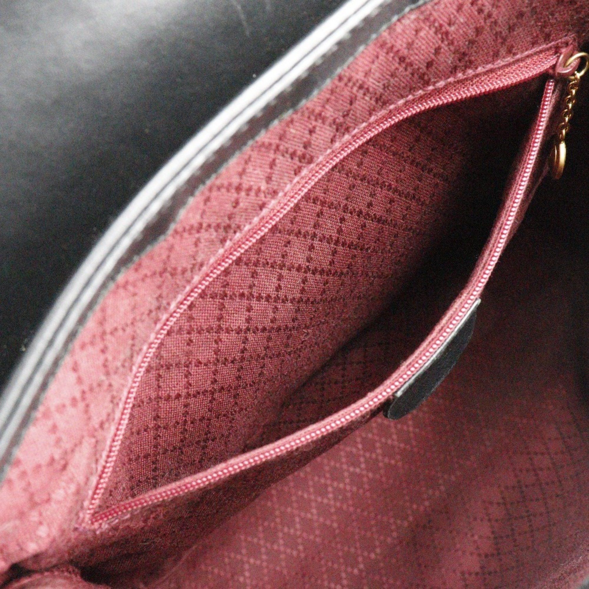 Gucci GUCCI Old Gucci Backpack/Daypack Calfskin Black 2way A5 Type Women's Size ONE SIZE - 9 Thumbnail