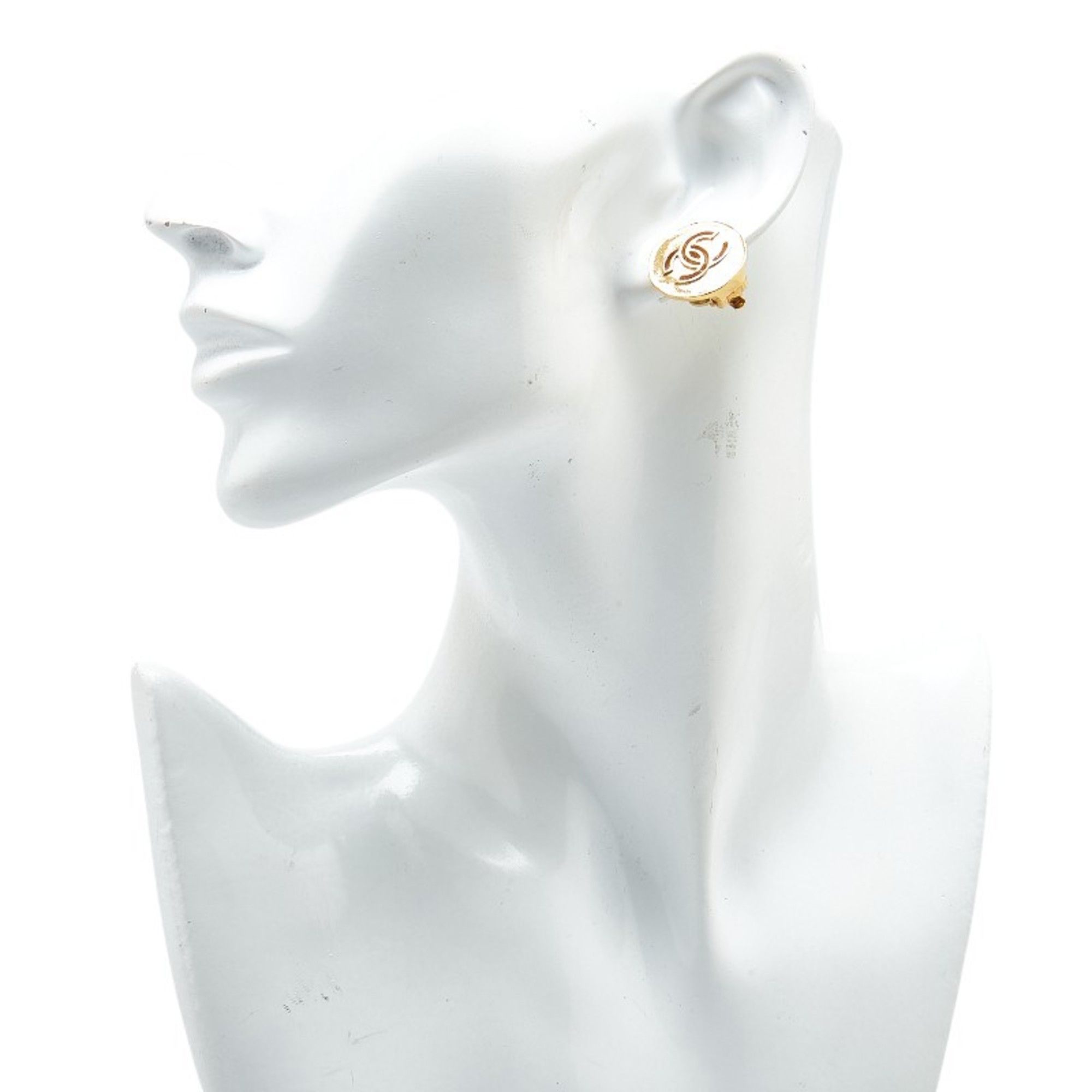 Chanel Chanel Coco Mark earring Size ONE SIZE - 5 Thumbnail