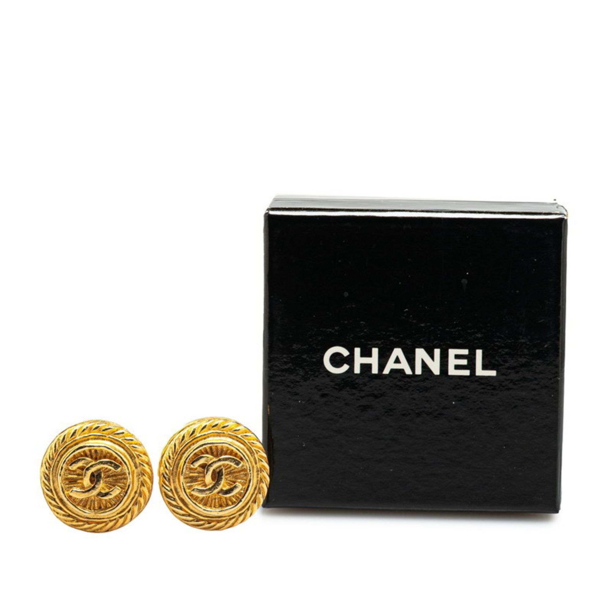 Chanel Chanel Coco Mark earring Size ONE SIZE - 4 Thumbnail