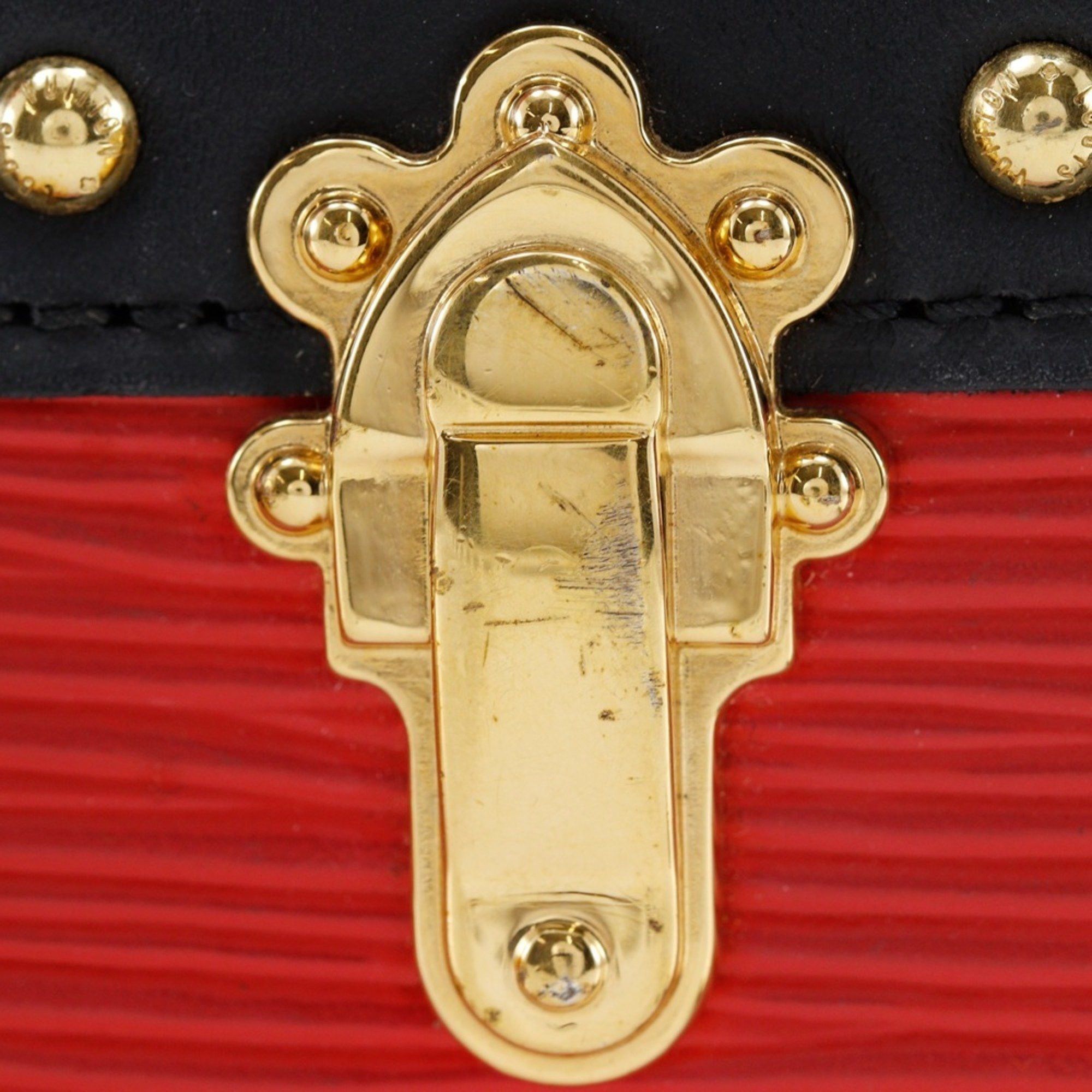 Louis Vuitton Louis Vuitton Trunk Clutch Shoulder Bag M51697 Epi Leather Rouge Red 2way Women's Size ONE SIZE - 12 Thumbnail