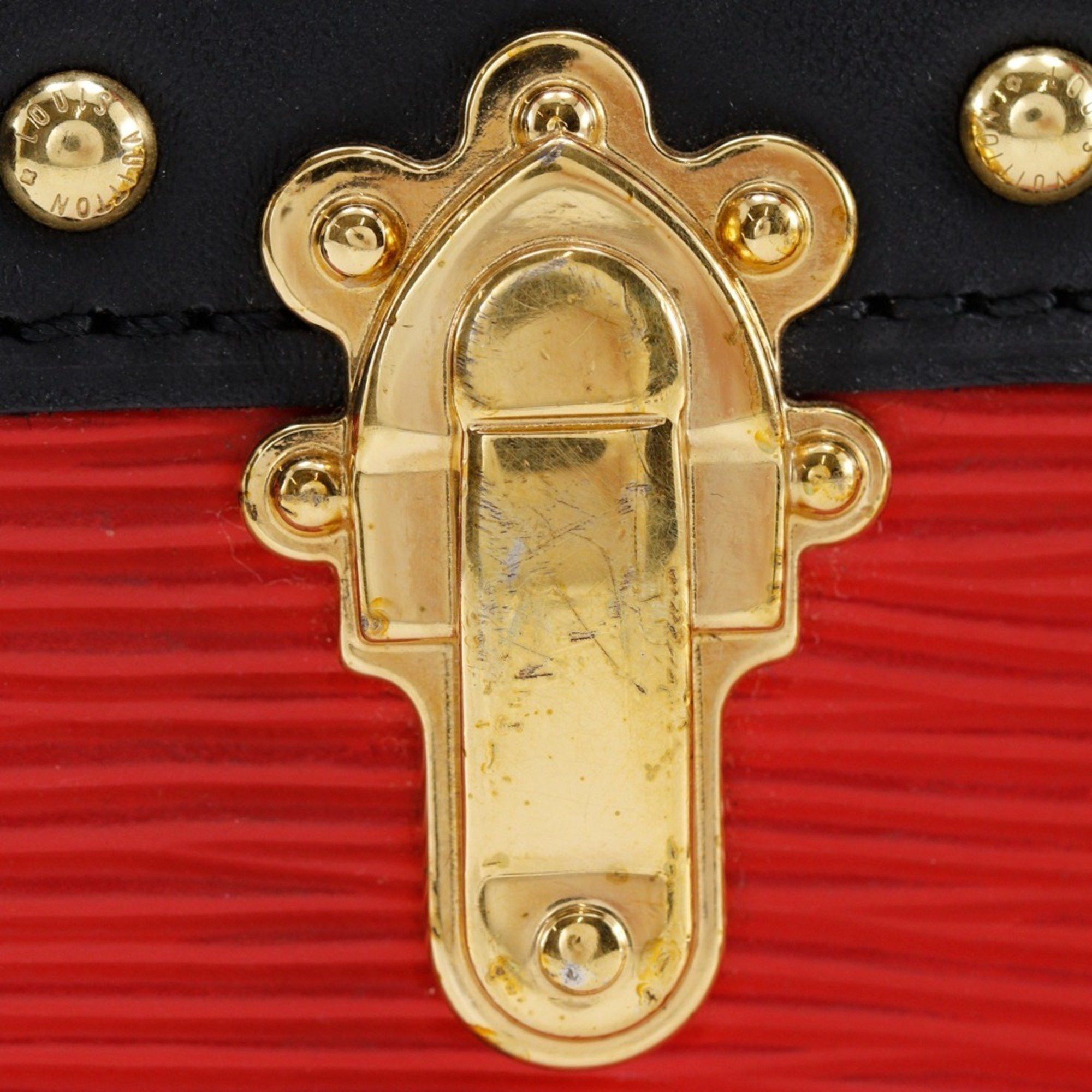 Louis Vuitton Louis Vuitton Trunk Clutch Shoulder Bag M51697 Epi Leather Rouge Red 2way Women's Size ONE SIZE - 11 Thumbnail