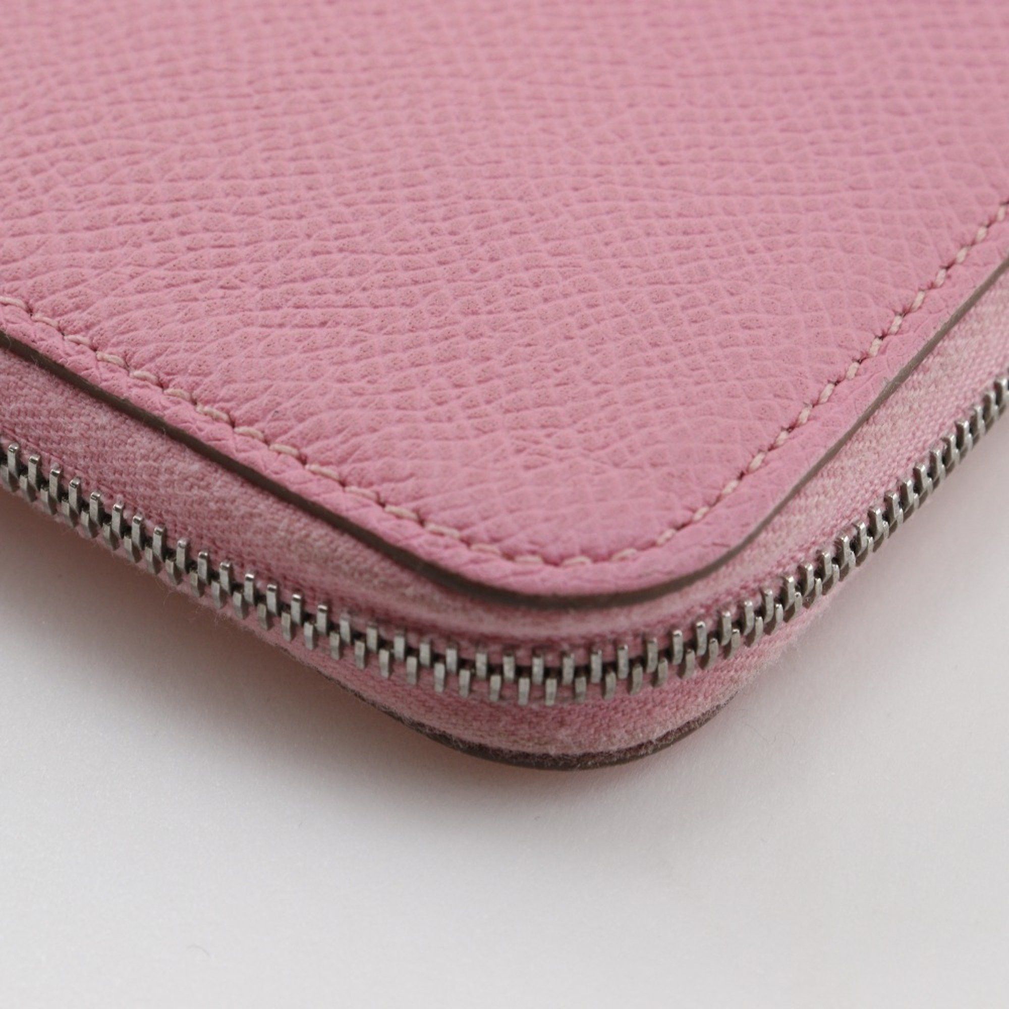 Hermes Hermes Azap Long Silk In Wallet Veau Epsom Rose Confetti 2020 Pink Y long silk in Women's Size ONE SIZE - 7 Thumbnail