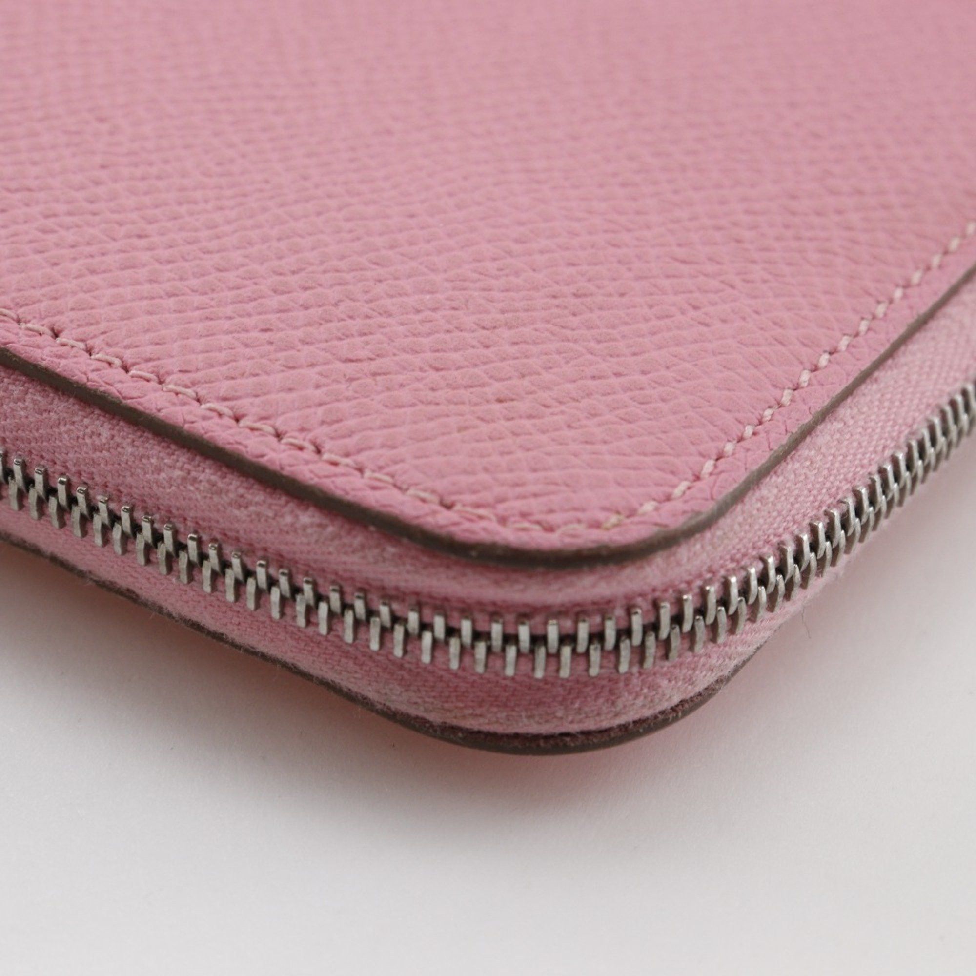 Hermes Hermes Azap Long Silk In Wallet Veau Epsom Rose Confetti 2020 Pink Y long silk in Women's Size ONE SIZE - 6 Thumbnail