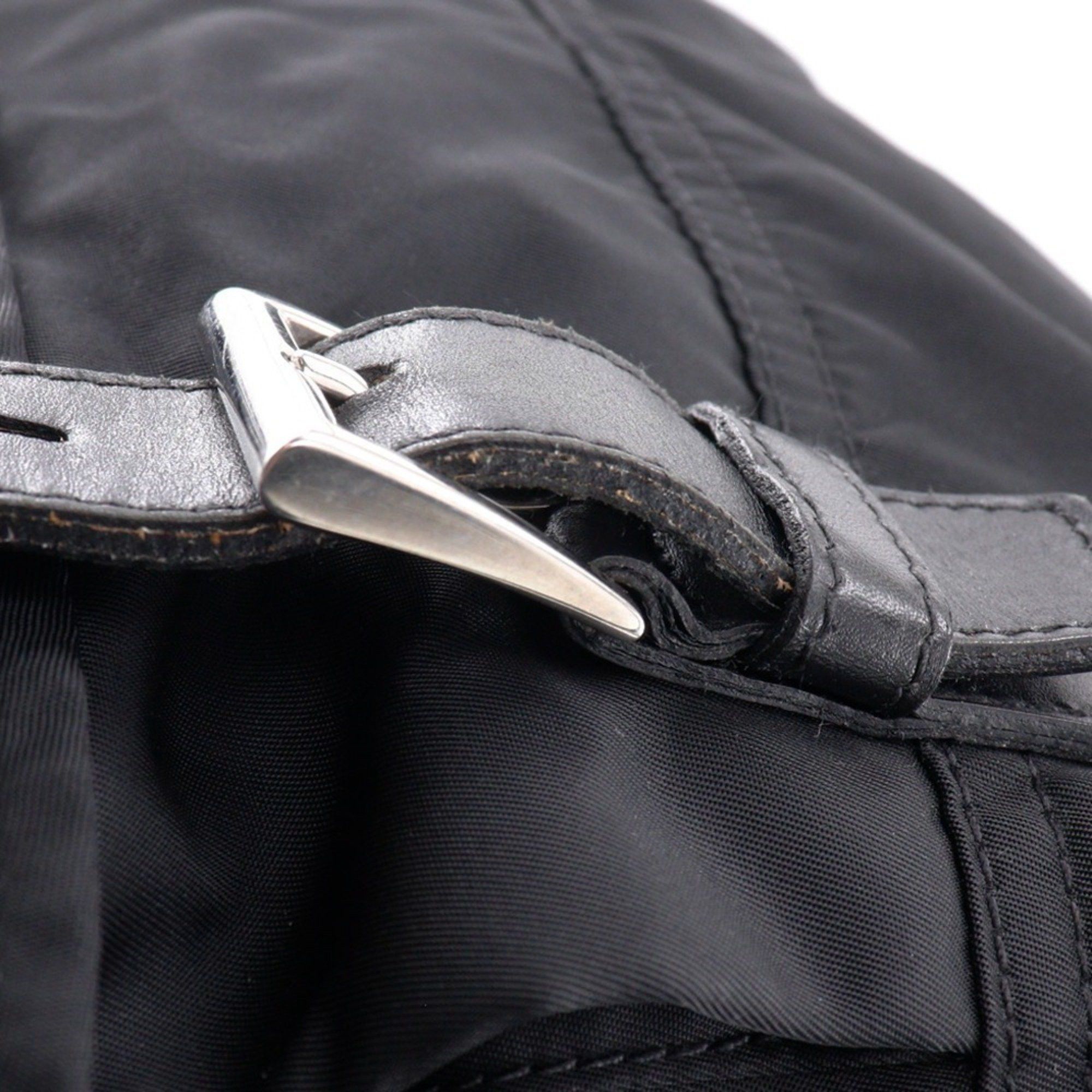 Prada PRADA Shoulder Bag Nylon NERO Black Belt Clasp Unisex H122625457 Size ONE SIZE - 8 Thumbnail
