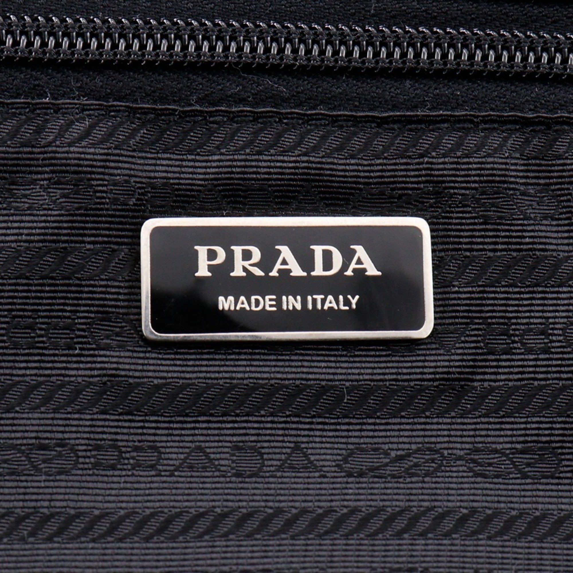 Prada PRADA Shoulder Bag Nylon NERO Black Belt Clasp Unisex H122625457 Size ONE SIZE - 12 Thumbnail
