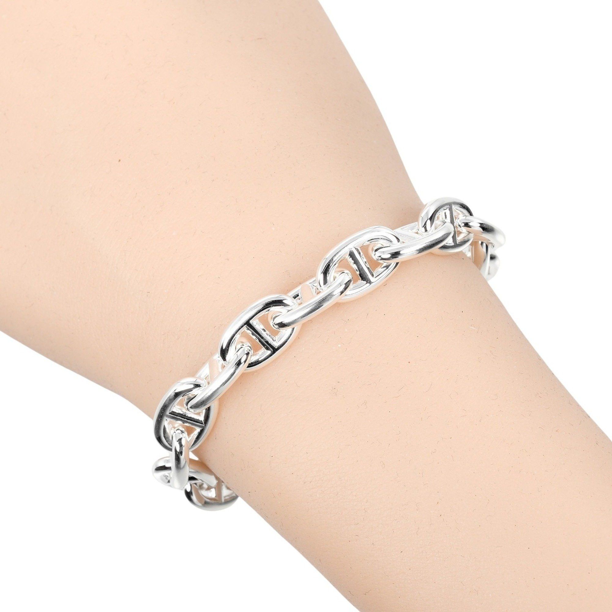 Hermes Hermes Chaine d'Ancre PM Bracelet, wrist size 14cm, 925 silver, 35.9g, G132925003 Size ONE SIZE - 3 Thumbnail