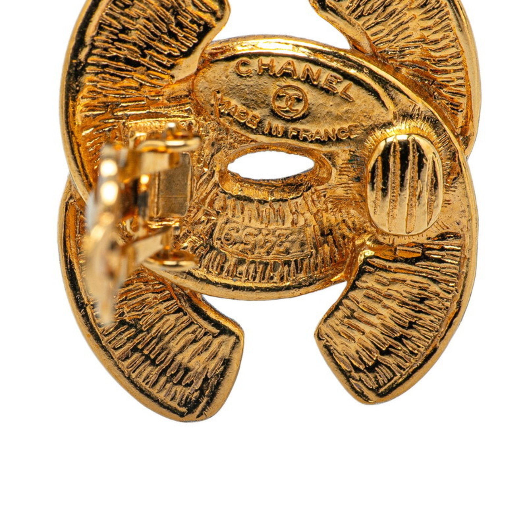 Chanel Chanel Coco Mark earring Size ONE SIZE - 4 Thumbnail